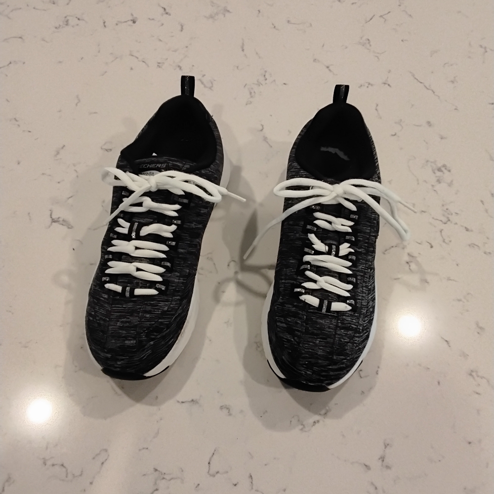 BUNDLE 3 for $10 - Women's Black and White Sneakers
